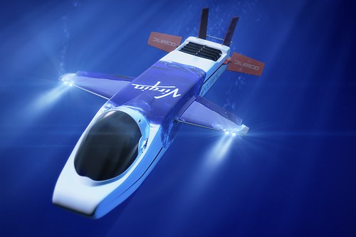 Virgin Oceanic submersible. © Virgin Oceanic www.virginoceanic.com